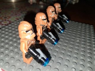 Lote 4 Clones Geonosis Star Wars LEGO