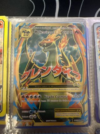 Carta Pokémon M Charizard EX Megaevolución