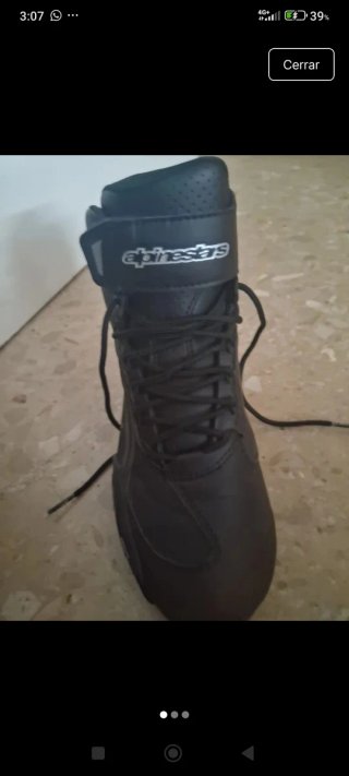 Botas de Moto Alpinestars Negras