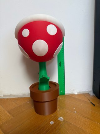 Planta Piraña Super Mario XXL 32cm