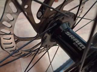 Rueda MTB 26" con disco