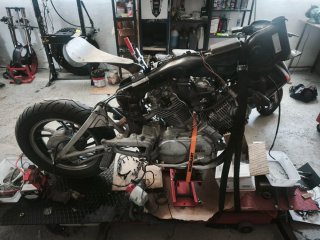 Yamaha XV 750 - Proyecto
