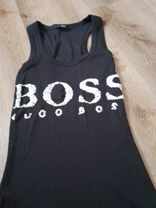 Camiseta Boss Negra Original