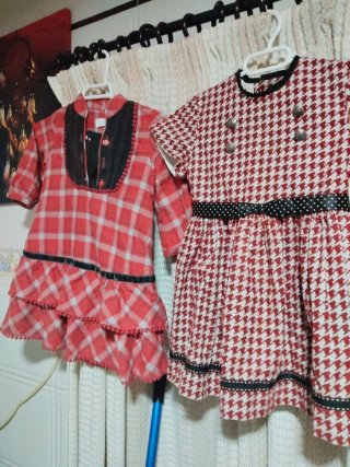 Lote 4 vestidos niña