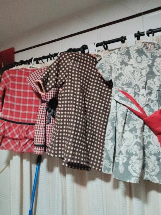Lote 4 vestidos niña