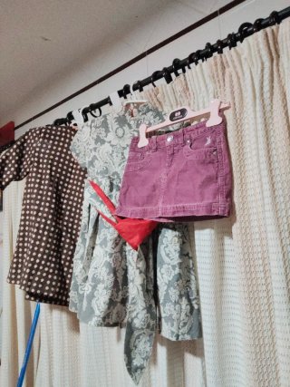 Lote 4 vestidos niña