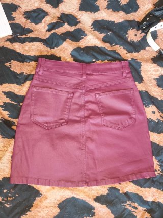 Minifalda polipiel t. M
