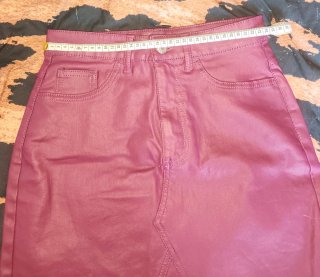 Minifalda polipiel t. M