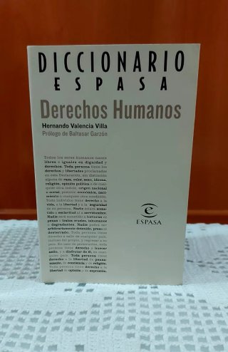 DICCIONARIO ESPASA DERECHOS HUMANOS