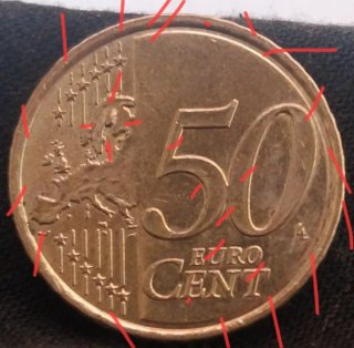 Moneda 50 Céntimos España 2024 Múltiples Errores A