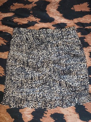Minifalda estampada Talla M