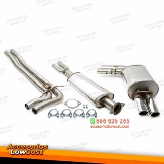 Sistema de acero inoxidable TA Technix 2x70mm ade