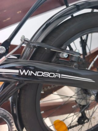 Bici pieghevole Bergsteiger Windsor 20" con borsa e lucchetto