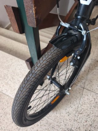 Bici pieghevole Bergsteiger Windsor 20" con borsa e lucchetto