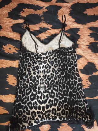 Camiseta leopardo verano elástica
