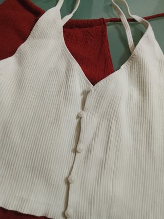 Lote 2 Tops Bershka Punto Talla S