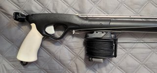 Fusil OMER Excalibur 2000 (90) con carrete.