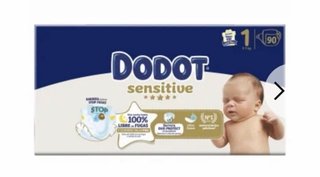Pañales Dodot Sensitive Talla 1