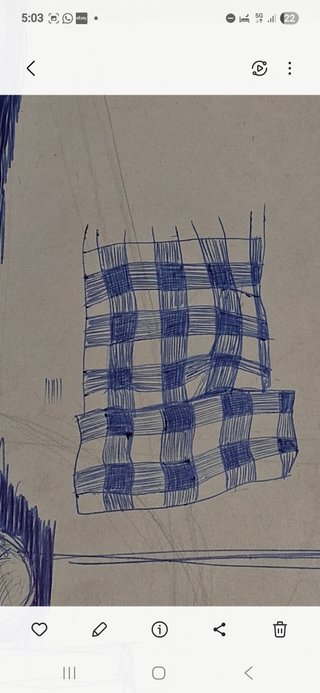 Dibujo antiguo bolígrafo payaso marioneta