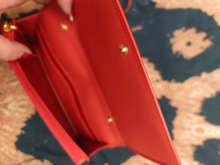 Bolso de fiesta Loeve rojo