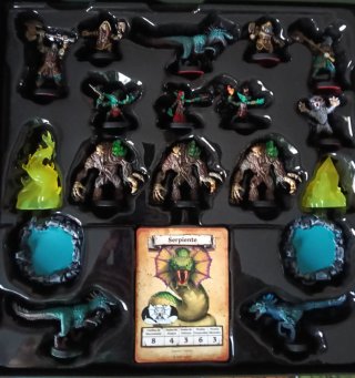 Heroquest Las Junglas del Delthrak todo pintado