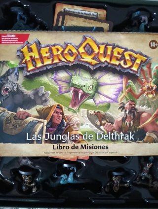 Heroquest Las Junglas del Delthrak todo pintado