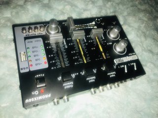 Mesa de mezclas DJ PROMIX50U HQ Power