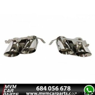 Cola De Escape Ford Mustang GT500 Plata