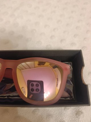 Gafas de sol Jim Halo espejo rosa/dorado