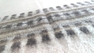MANTA LANA de ALPACA - 2 m  x 1.50 m -