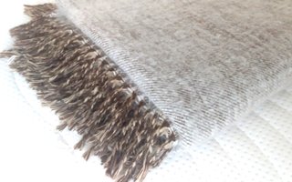 MANTA LANA de ALPACA - 2 m  x 1.50 m -