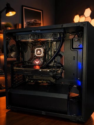 PC Gaming i7 7700K+gtx 1080, 32GB RAM negro