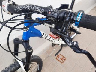 Bicicleta Montaña Talla M Azul/Blanca