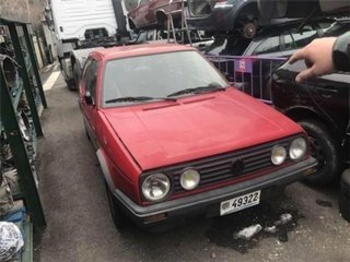 Despiece volkswagen golf ii