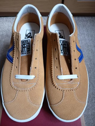 Zapatillas Vans de Piel Marrones Talla 40
