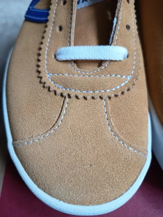 Zapatillas Vans de Piel Marrones Talla 40