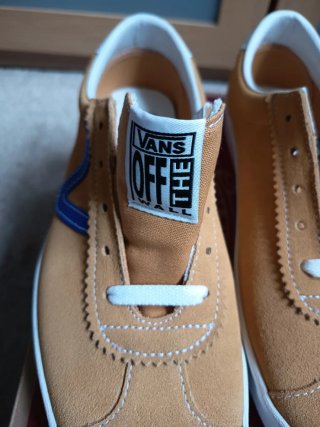 Zapatillas Vans de Piel Marrones Talla 40