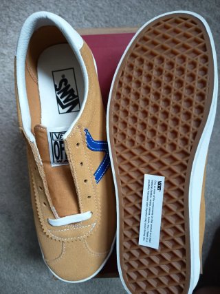 Zapatillas Vans de Piel Marrones Talla 40