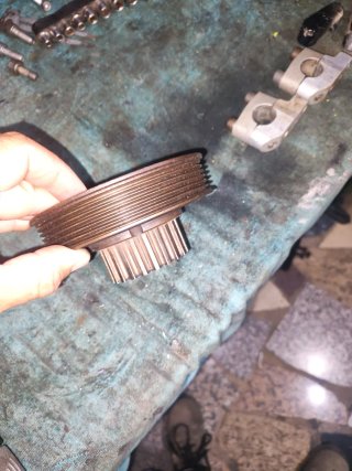 Polea cigüeñal reforzada XU10PSA
