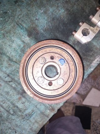 Polea cigüeñal reforzada XU10PSA