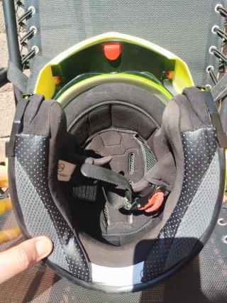 casco modular XL + guantes