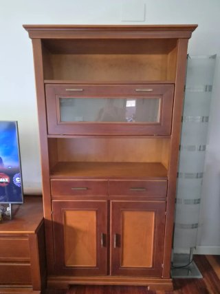 Mueble de salón modular madera