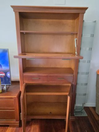 Mueble de salón modular madera