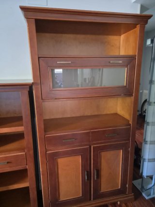 Mueble de salón modular madera