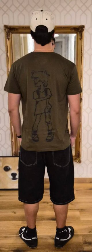 Hacer pedidos!  100% algodón  Camiseta Daslatalla