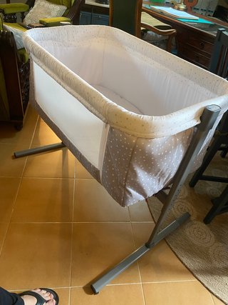 Minicuna colecho InterBaby, totalmente lavable.