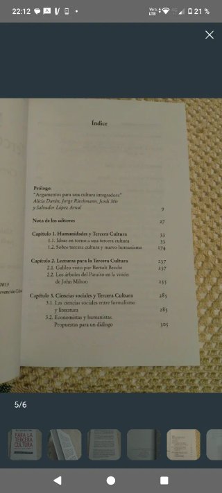 Para la Tercera Cultura
