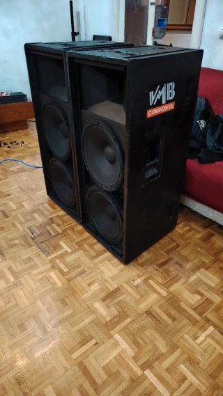 Altavoces doble 15 pulgadas