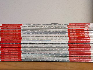 LOTE REVISTAS CINE CAHIERS DU CINÉMA Y CAIMÁN