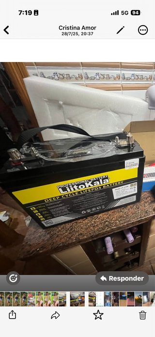 Batería Litio LiitoKala 180Ah Deep Cycle